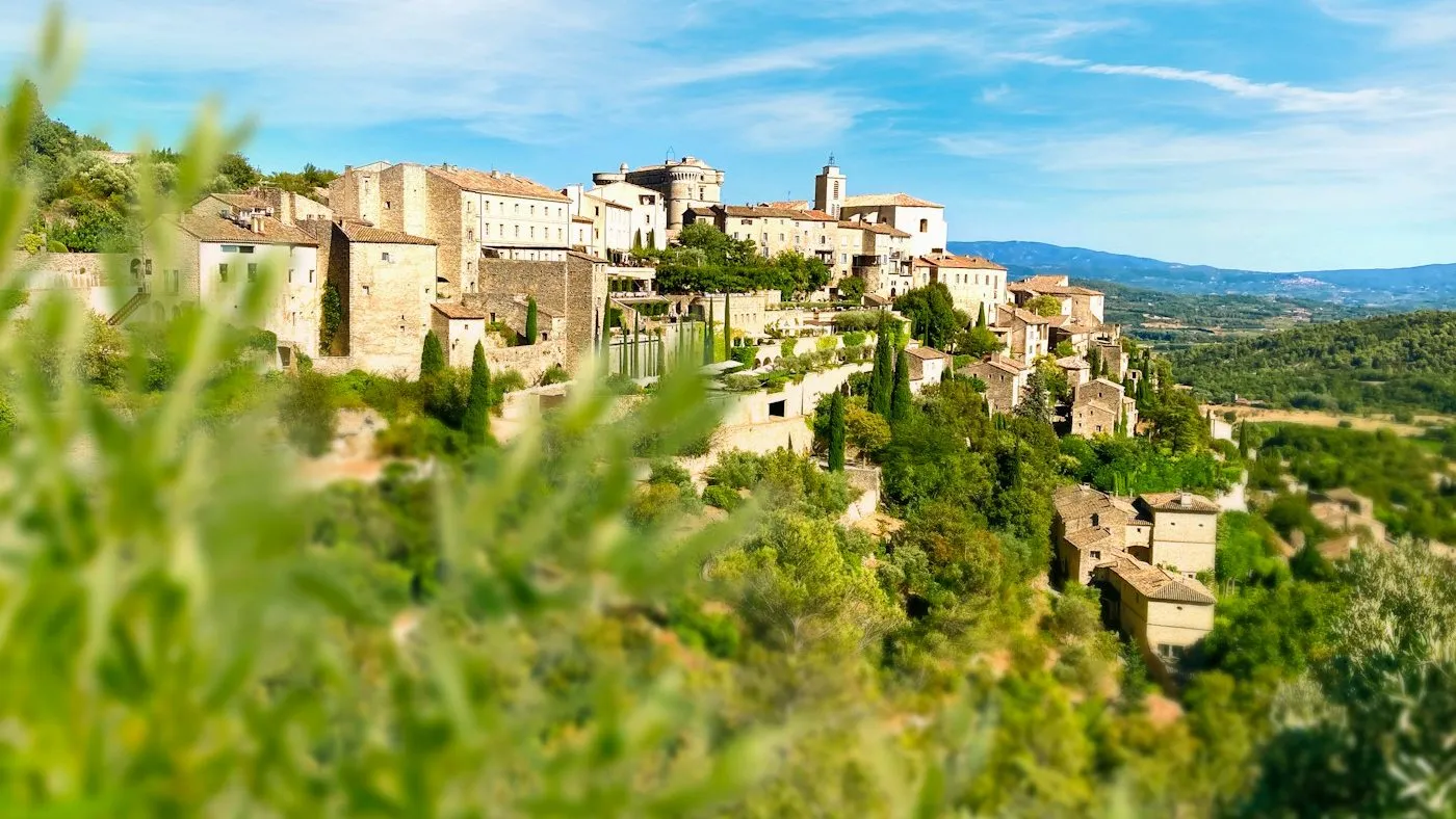 Village perché de Gordes dans le Luberon